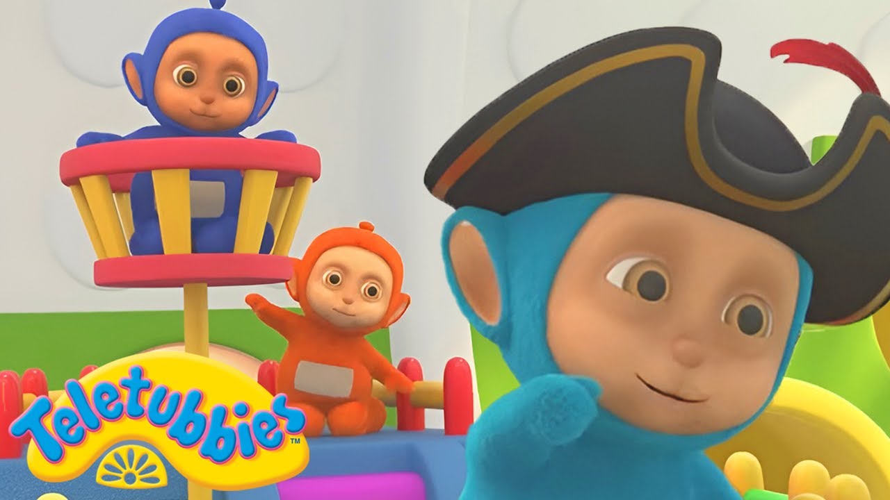 TiddlyTubbies | Teletubbies' Pirate Pretend Play! Swashbuckling Adventure for Kids | Full Episodes