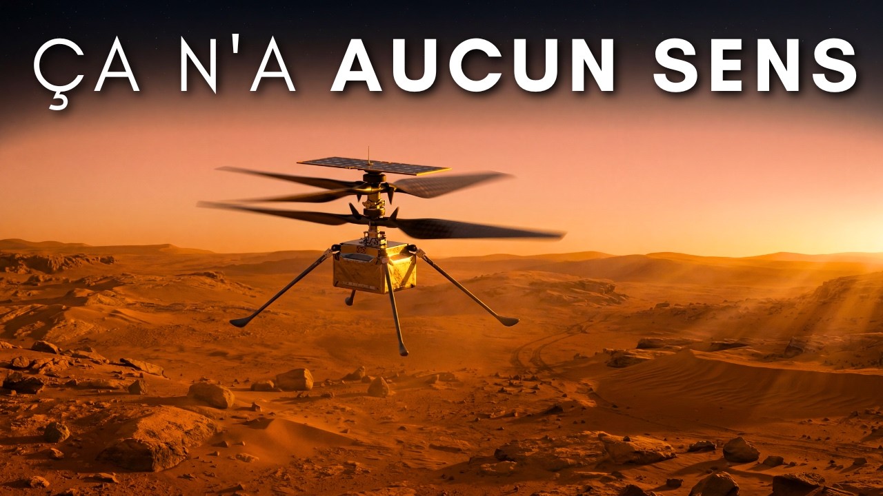 1004 jours de vol sur Mars : l’incroyable histoire de l’hélicoptère disparu | Documentaire