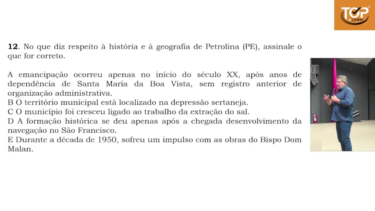 Concurso Pref. Petrolina - C. ESPECÍFICO - EVERALDO
