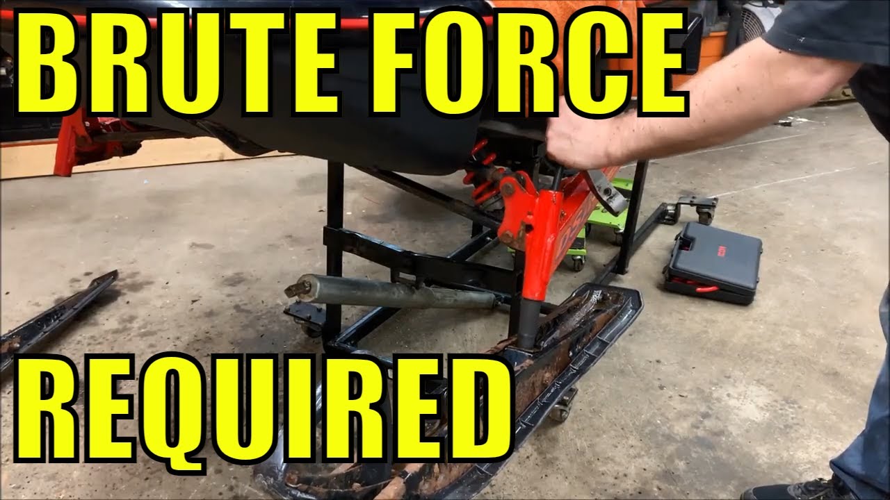 Repairing the completely SEIZED steering on the 1996 SKI-DOO Formula Z 583