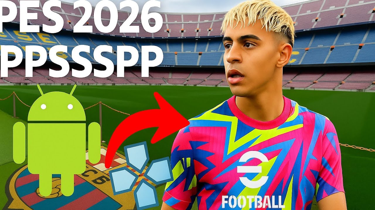 PASSO A PASSO COMO INSTALAR PES 2026  NO PPSSPP  Android  TUTORIAL EDUCATIVO ( sem links)