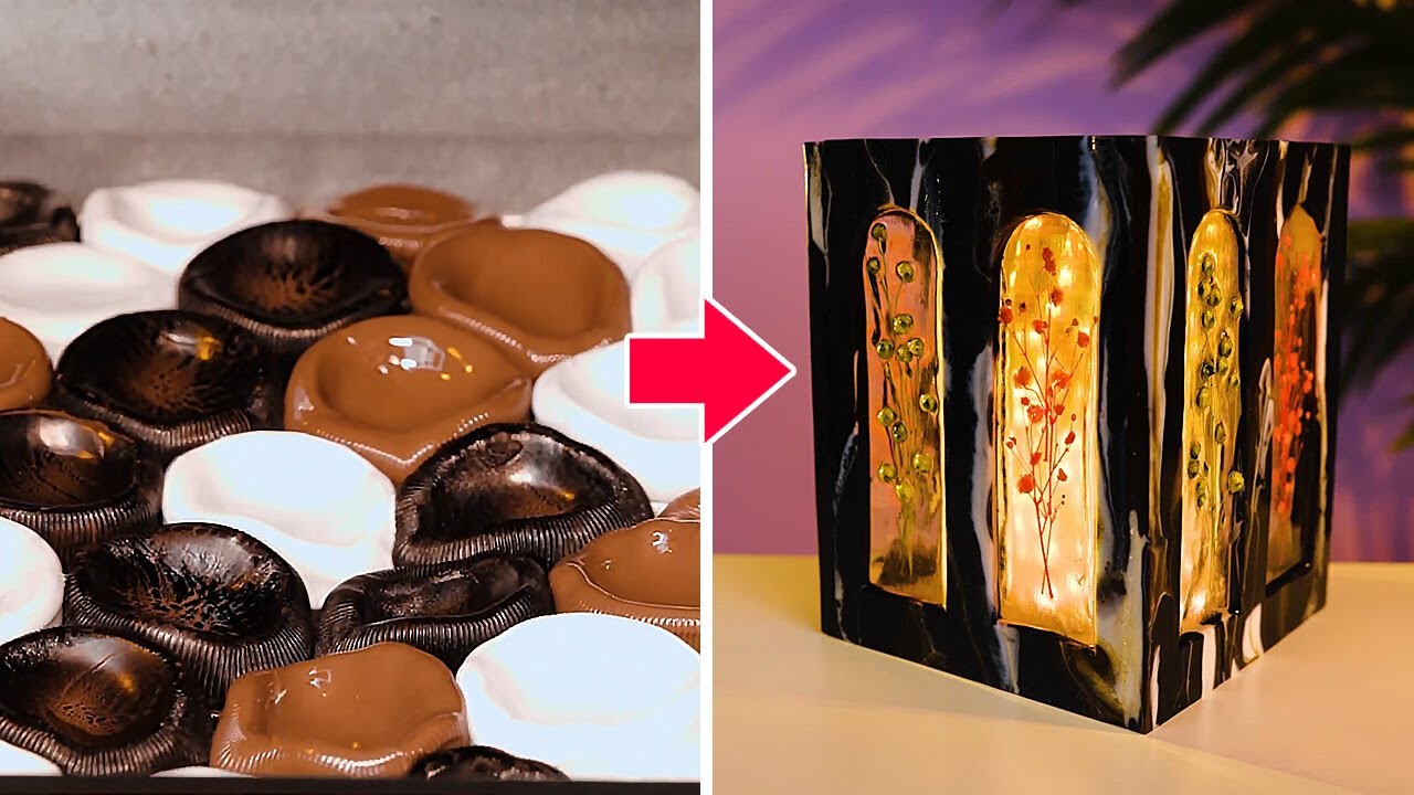 Plastic lid lamp & other amazing upcycle projects you can make