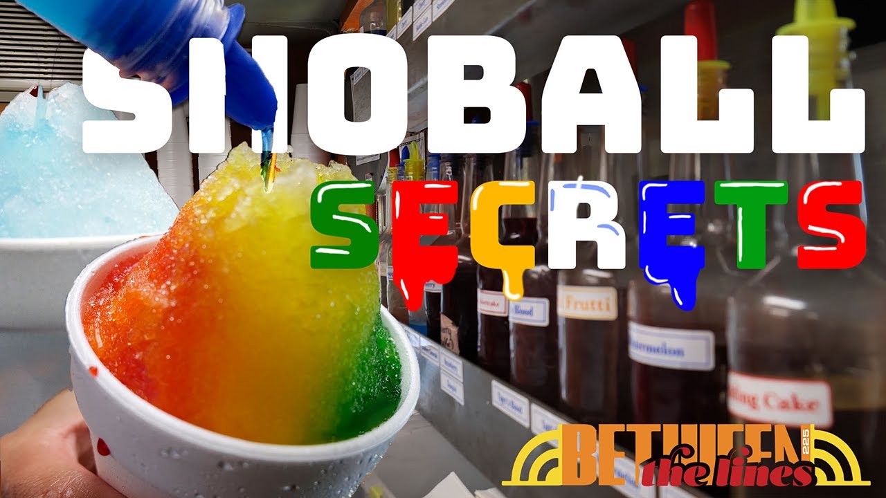 Snoball, not sno-cone | The culture of Louisiana's icy treat