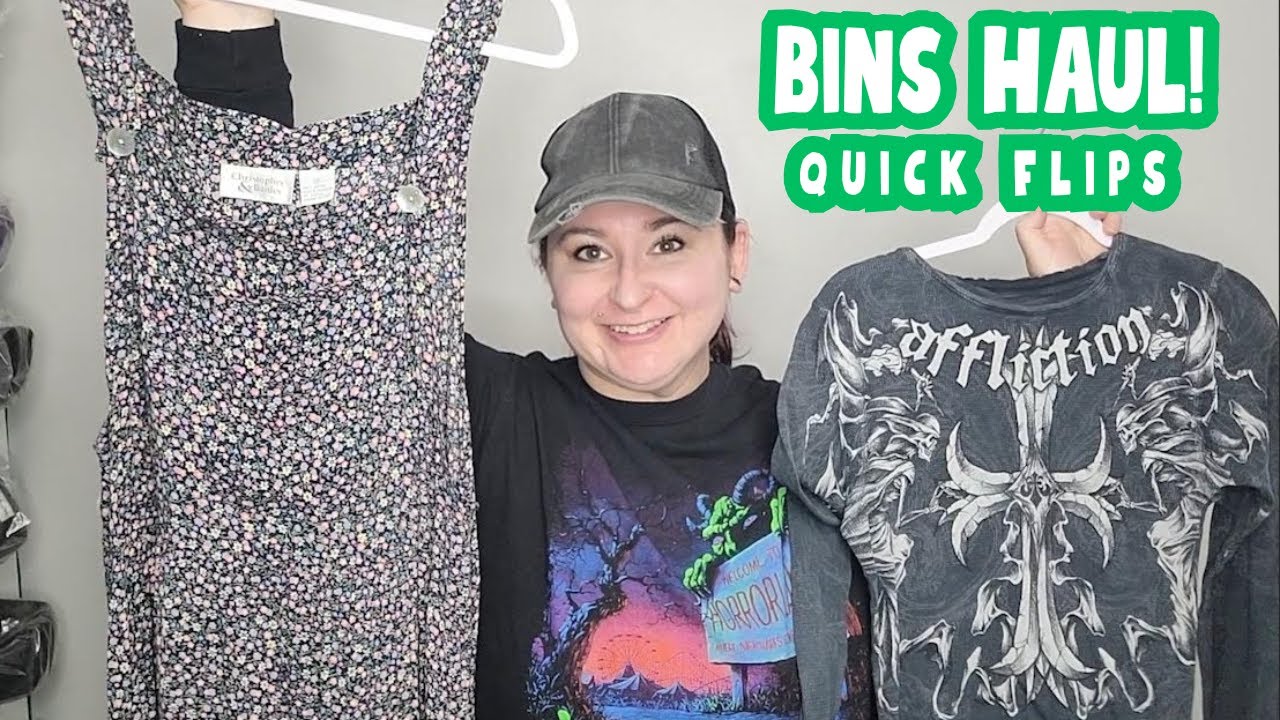 Thrift Haul! | Quick Flips! | Style Based Thrifting | Pay by the Pound