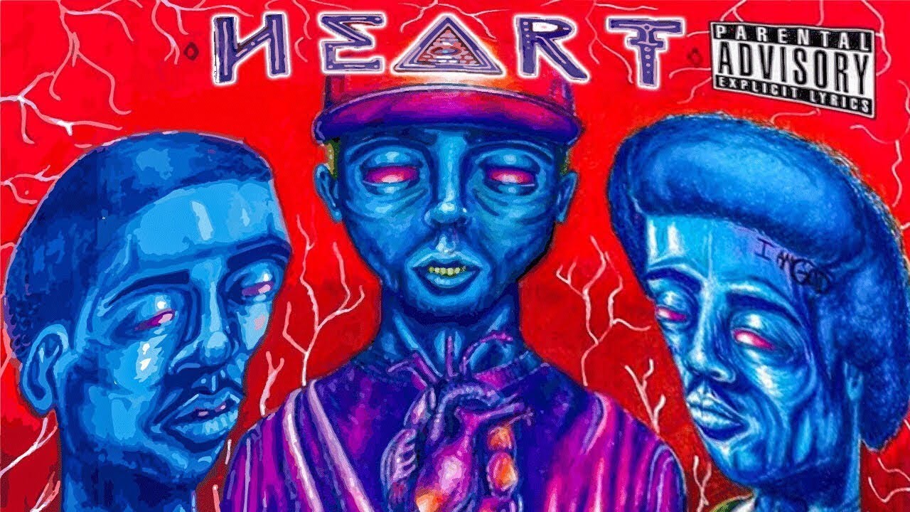 Aura Da Prophet - Heart (Feat. AKTHESAVIOR & Cash R.O.E) *Official Lyric Video*