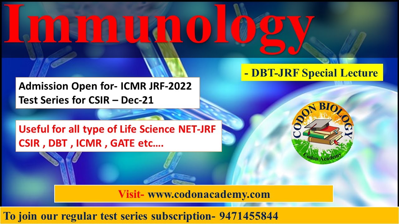 Immunology for DBT