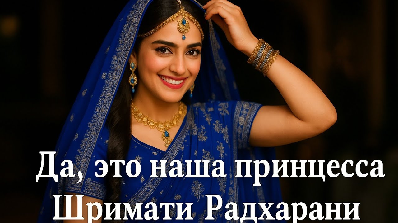 &laquo;Да, это наша принцесса Шримати Радхарани&raquo;.