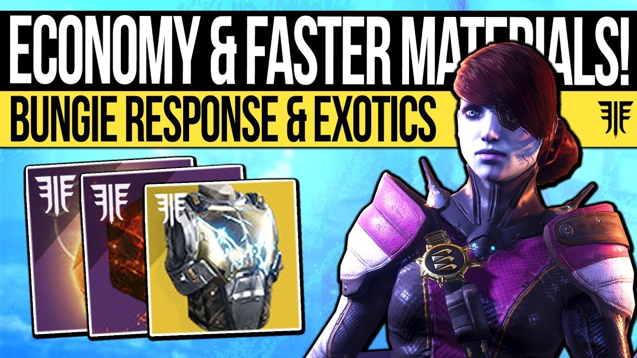 Destiny 2 | ECONOMY ISSUES & EXOTIC RARITY! Drop Rates, Faster Mods, Masterworks & Impressions!