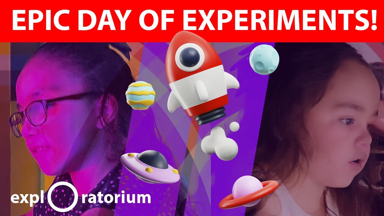 Kids Experiments and Interactive Games at The Exploratorium in San Francisco