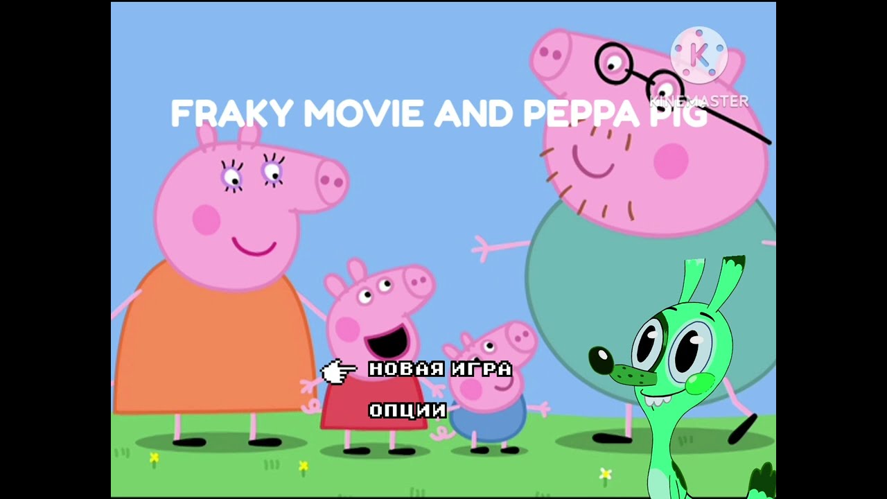 Fraky Movie and Peppa Pig (NES Russian Bootleg) Continue + Game Over