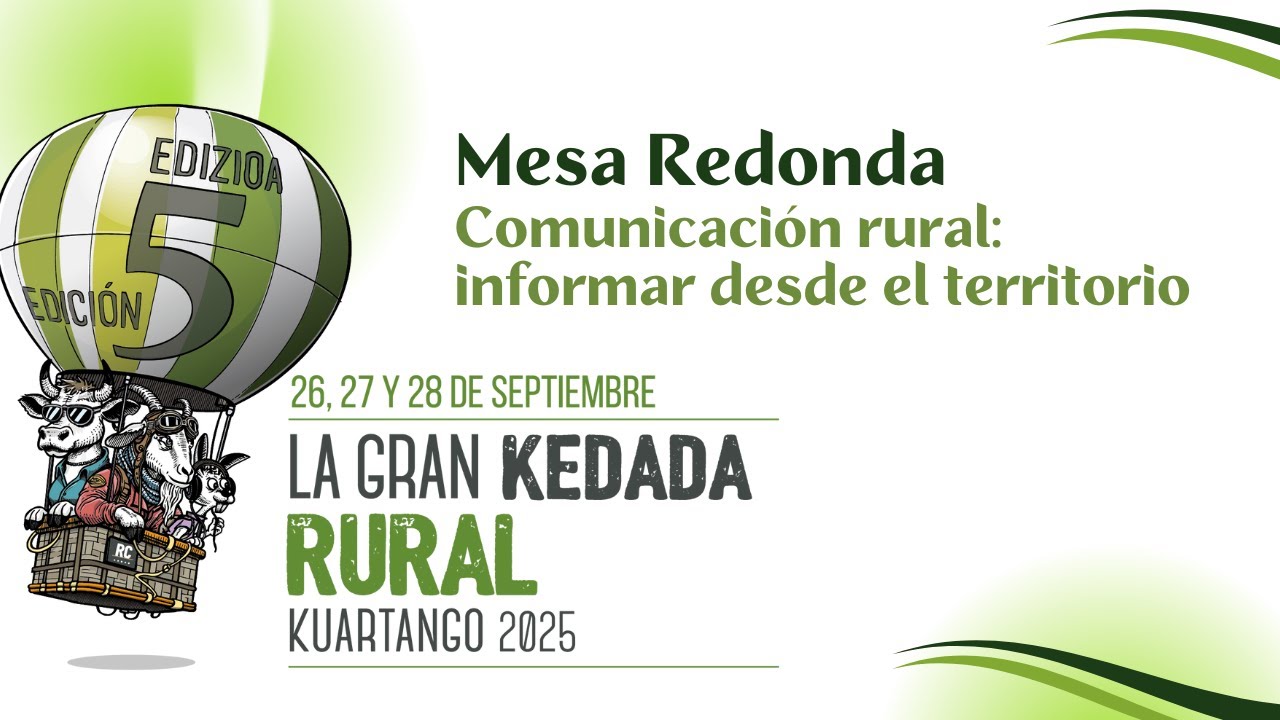 LGKR25 - Comunicaci&oacute;n rural: informar desde el territorio