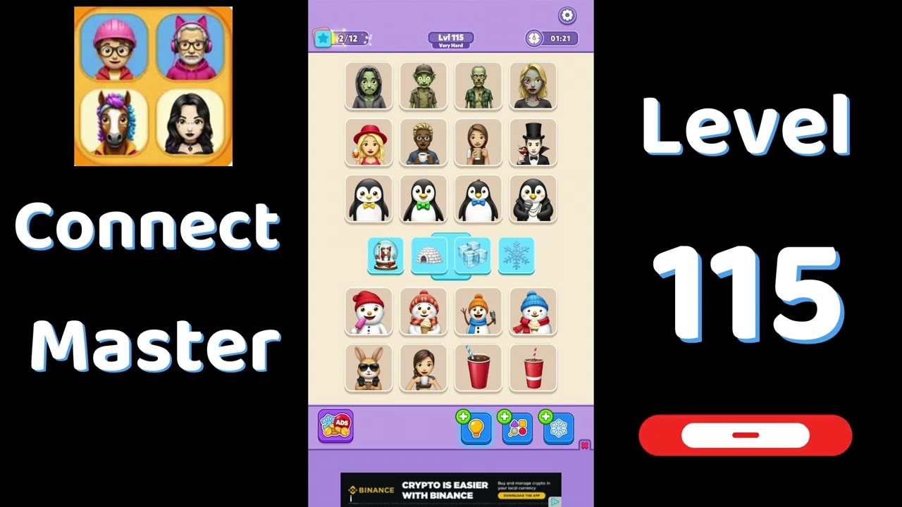 Connect Master Level 115 Walkthrough 🧩 | Match Puzzle | Puzzle Solutions & Tips | Go Answer