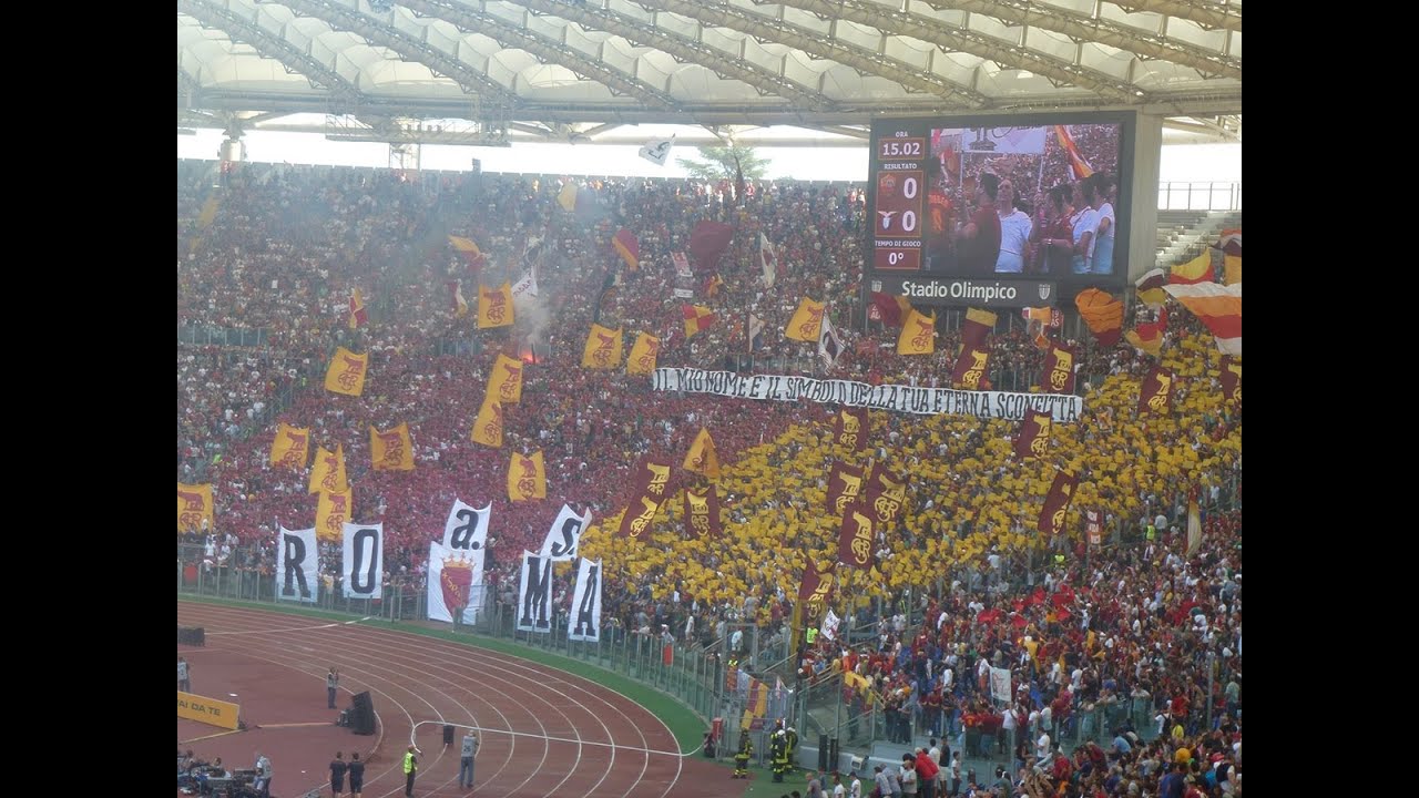 "Il mio nome è simbolo della tua eterna sconfitta" - Curva Sud Roma derby 22/09/2013