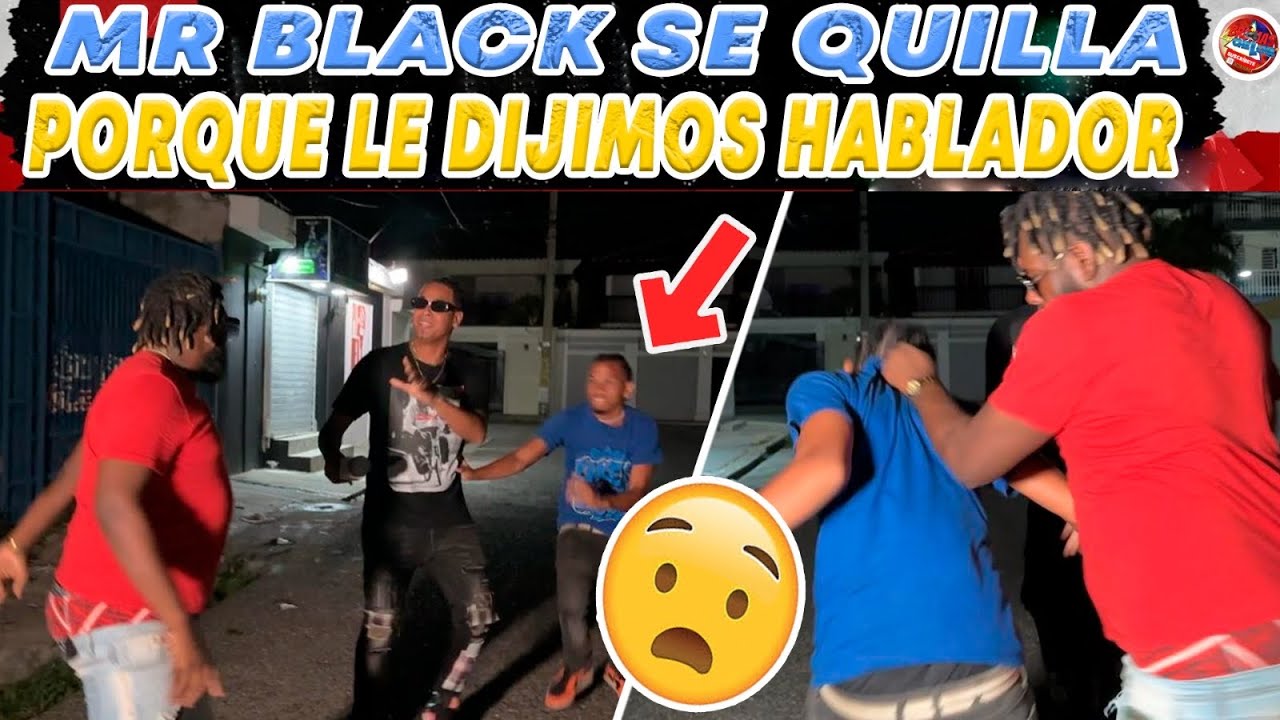 MR BLACK LA FAMA SE KILLA FEO NO ENTRA A TROMPA POR HABLADOR Y LE DICE DE TODO ALOFOKERMUSIC