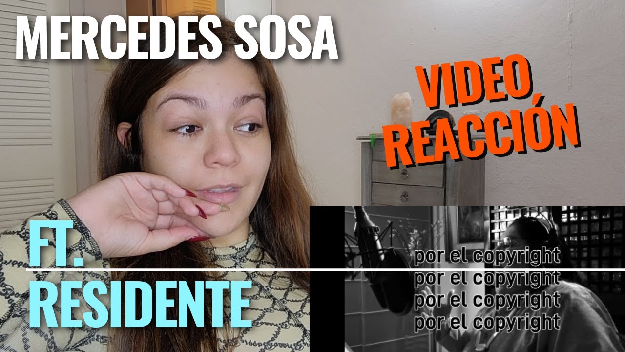 Mercedes Sosa ft. Residente - ( Reacción / Opinión ) Primera Vez que la escucho 😱💔😭