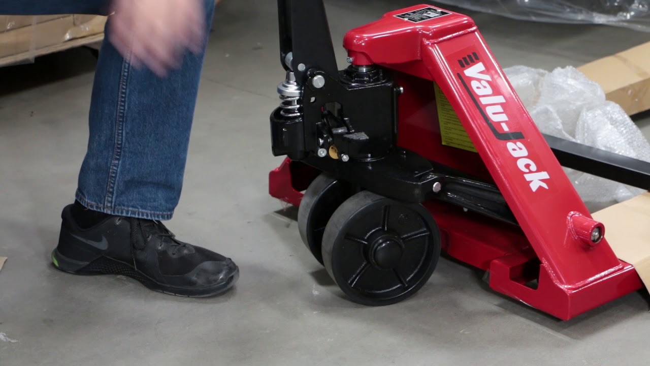 How-to adjust the handle on your pallet jack