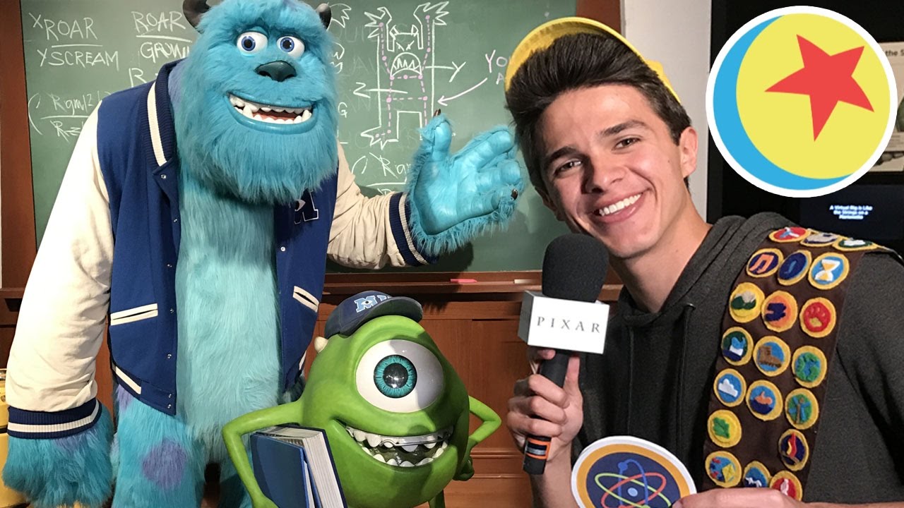 Brent Rivera Scavenger Hunt at The Science Behind Pixar Exhibit | Pixar LIVE