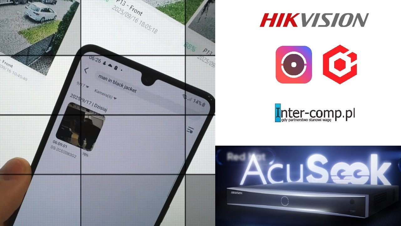 Hikvision AcuSeek - wyszukiwanie tekstowe w Hik-Connect oraz HikCentral - www.kamery-ip.com