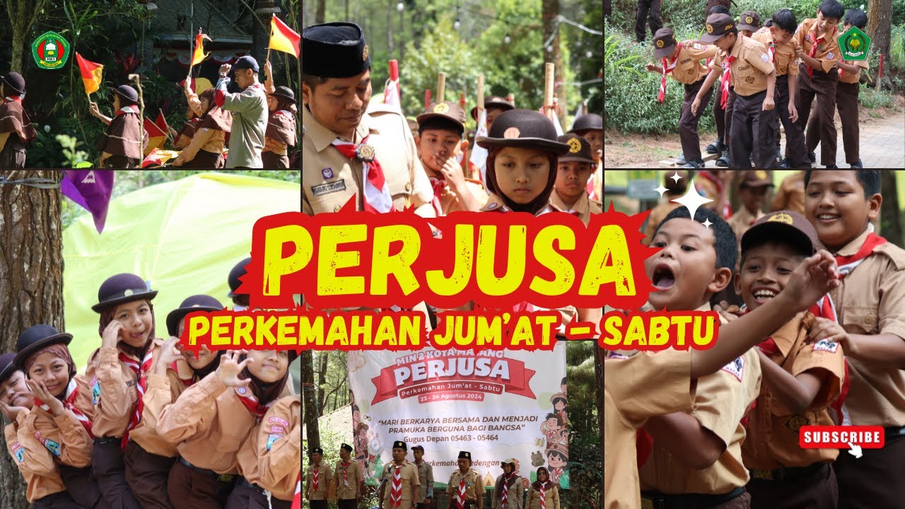 PERKEMAHAN JUM'AT SABTU | PERJUSA 2024 | MIN 2 KOTA MALANG