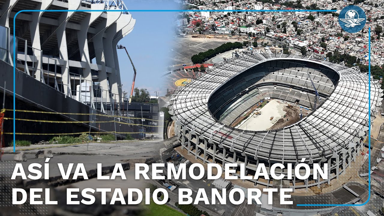 As&iacute; luce el Estadio Azteca a m&aacute;s de 200 d&iacute;as del inicio del Mundial