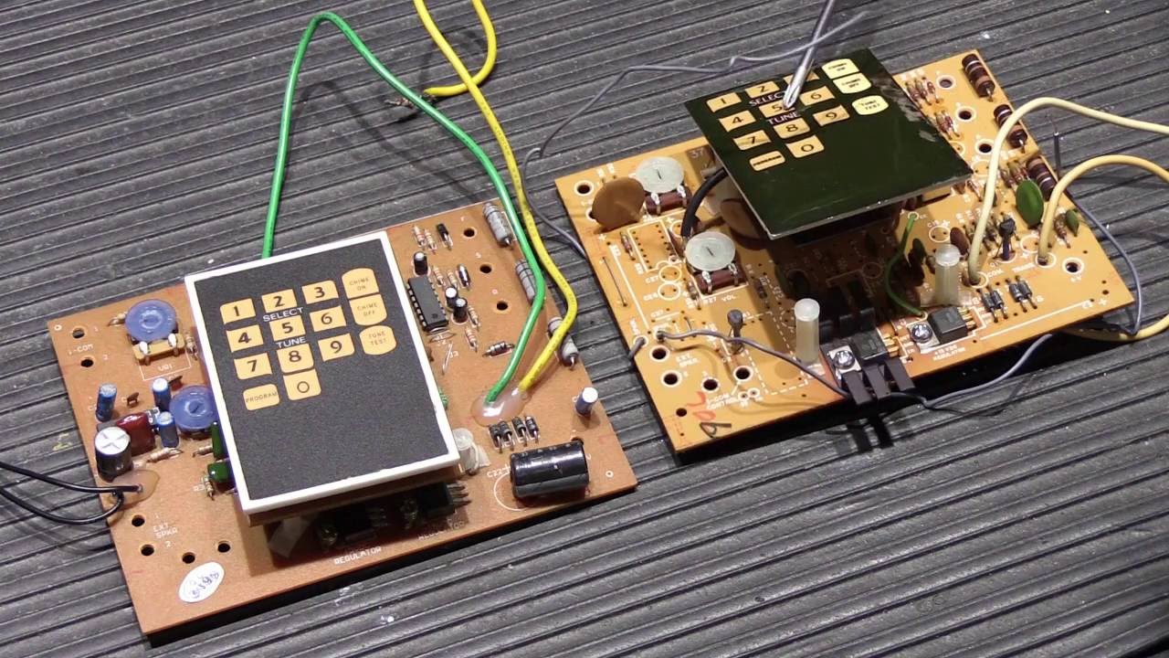 NuTone LB55 Electronic Musical Door Chime - Differences Between Early and Late Circuit Boards