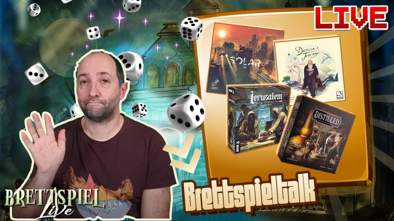 Brettspiel Talk #1 - [Brettspiel] [Live] [Let's Play] - Neuzugänge/Talk