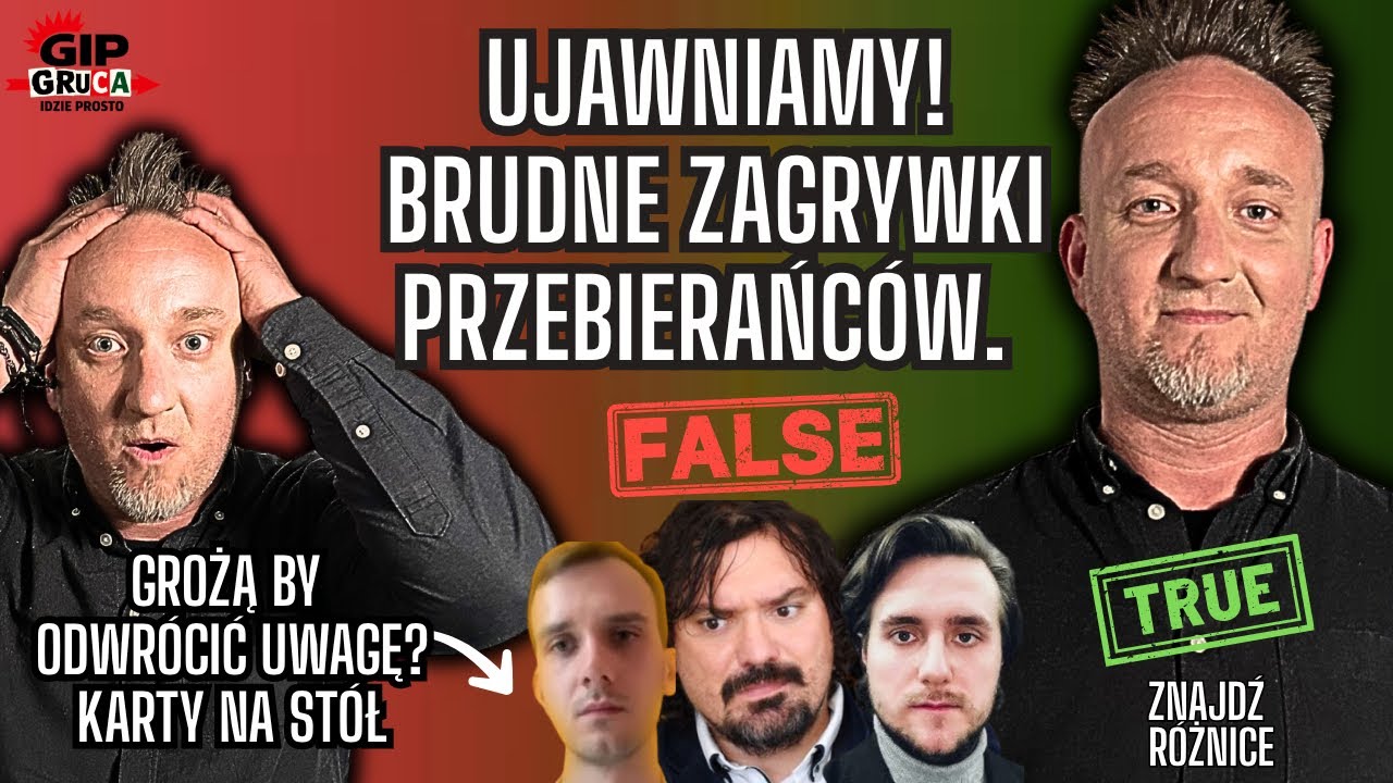 Gruca: Grożą by odwr&oacute;cić uwagę? Karty na st&oacute;ł.