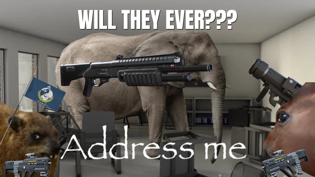 Will @ArrowheadGameStudios @Helldivers2game EVER ADDRESS the Elephant in the Room... | Helldivers 2