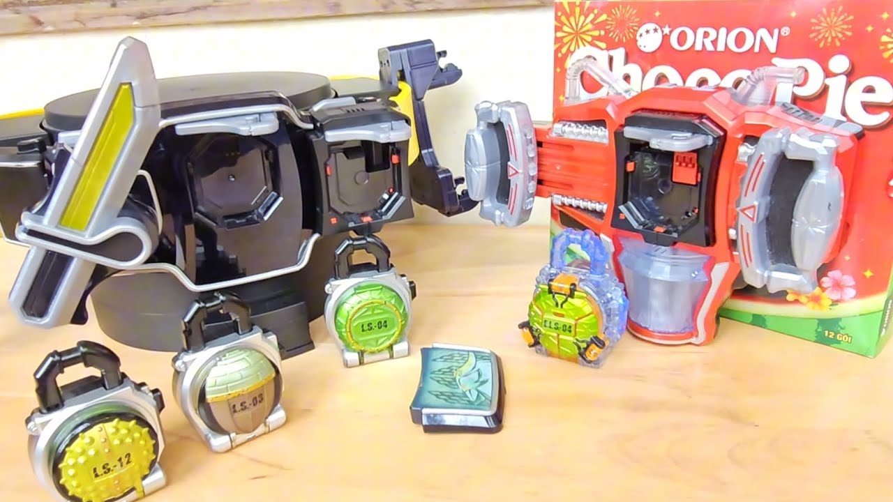 [ Kamen Rider Gaim ] Đánh giá và cảm nhận: DX set lock của Takatora Kureshima - Tôi xem vì anh này 🍈