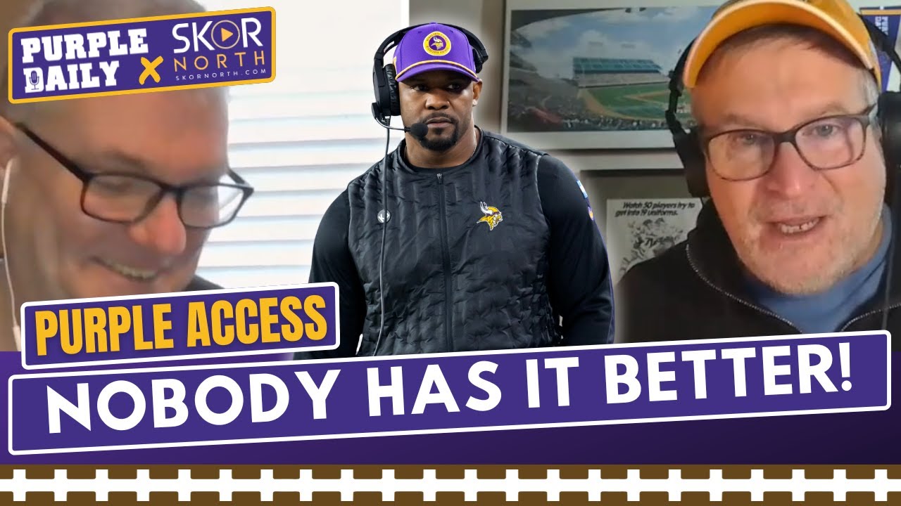 NOBODY has it better than Brian Flores with Minnesota Vikings!