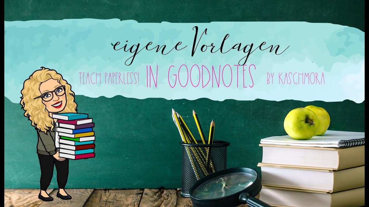 individuelle Vorlagen für Goodnotes