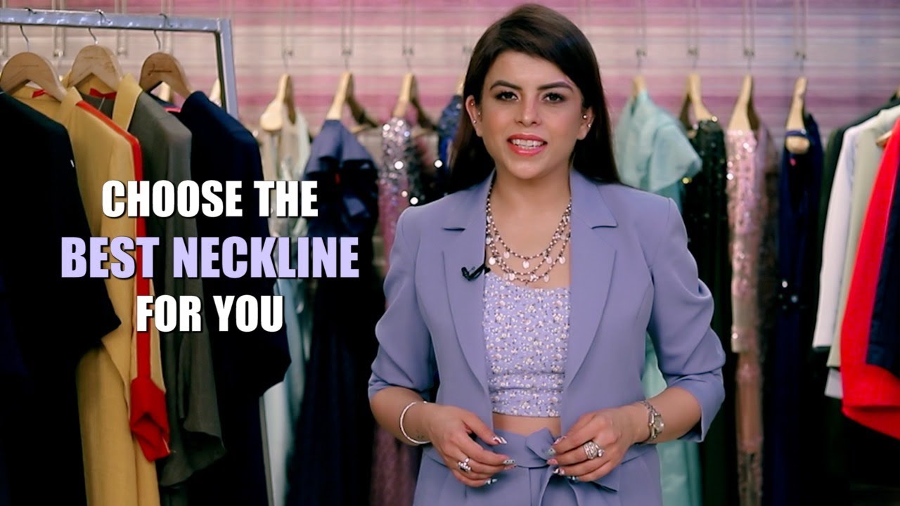 BEST NECK DESIGNS | Choose Best Necklines As Per Face & Body Shape | Jasminum Fashion Designer Ep96