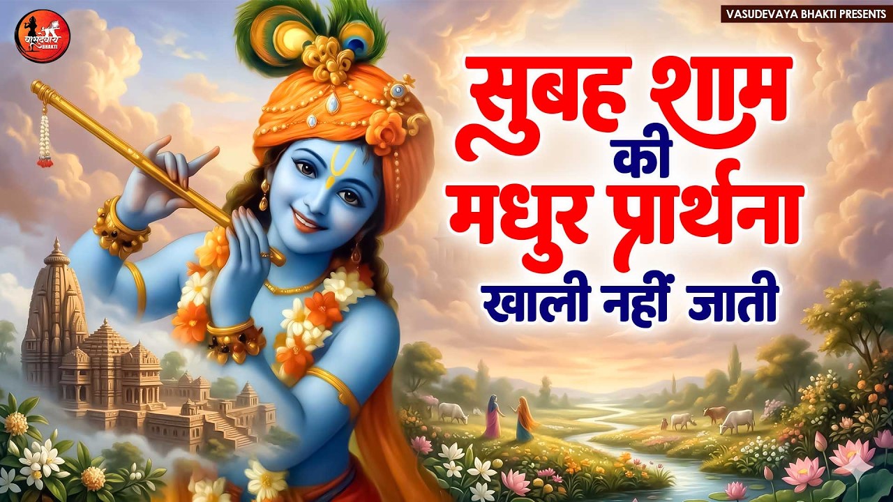 सुबह शाम की मधुर प्रार्थना खाली नहीं जाती | Tera Shukriya Hai | New Krishna Prarthana Bhajan 2026