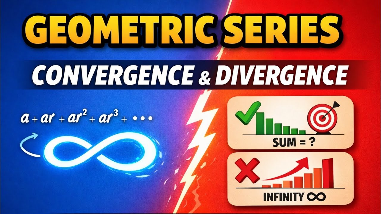 Geometric Series explained in Urdu 