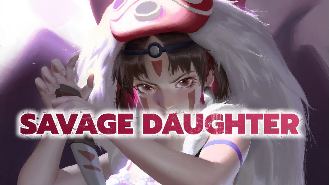 SAVAGE DAUGHTER ~ cover Ekaterina Shelehova LYRICS sped up nightcore