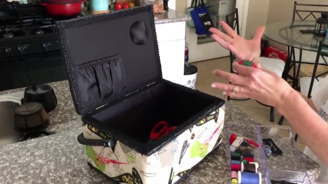 SINGER Sewing Basket | SINGER Vintage Sewing Basket ;: SINGER 07281 Vintage Sewing Basket Review!.+