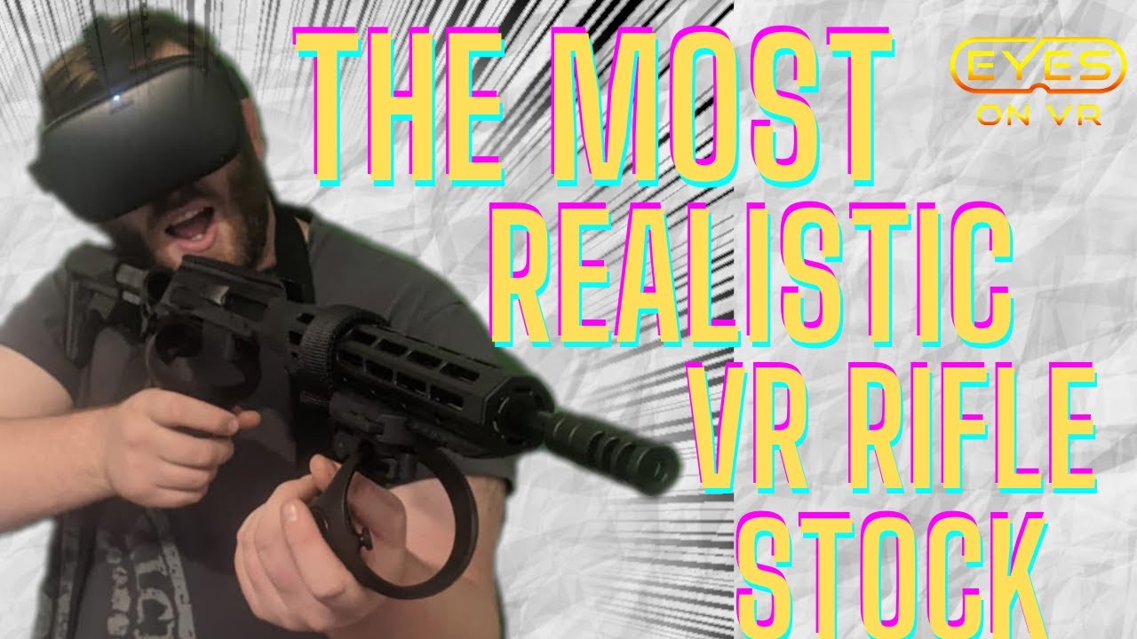 This has to be the most realistic VR gunstock ever made for VR! The virtual rifle systems MKIII