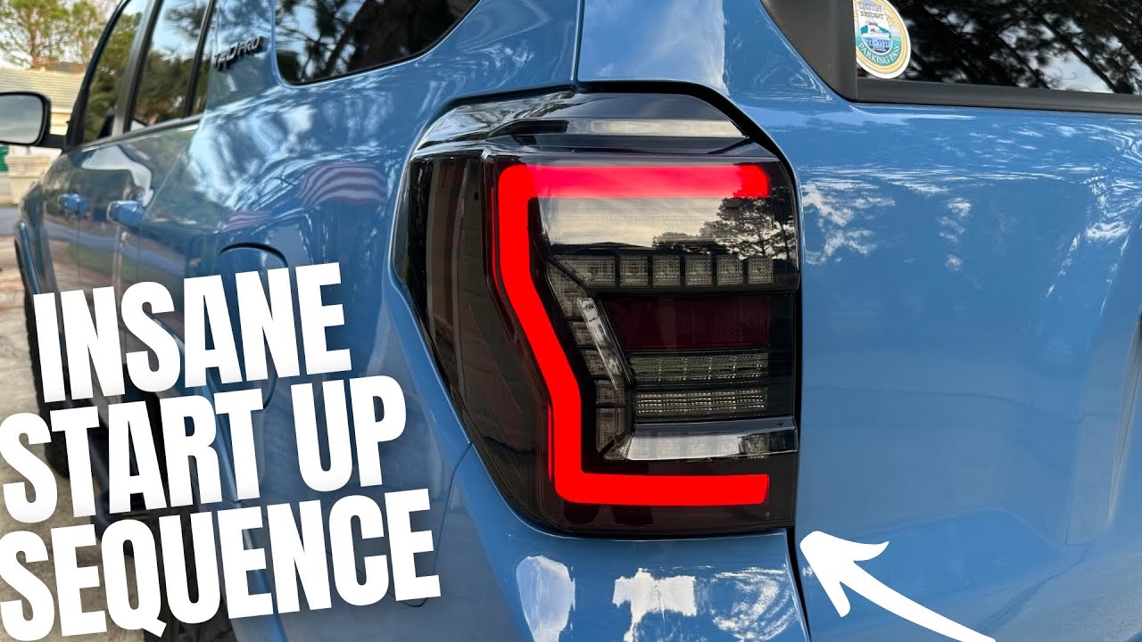 New OEM+ 5th Gen 4Runner Aftermarket Tail Lights