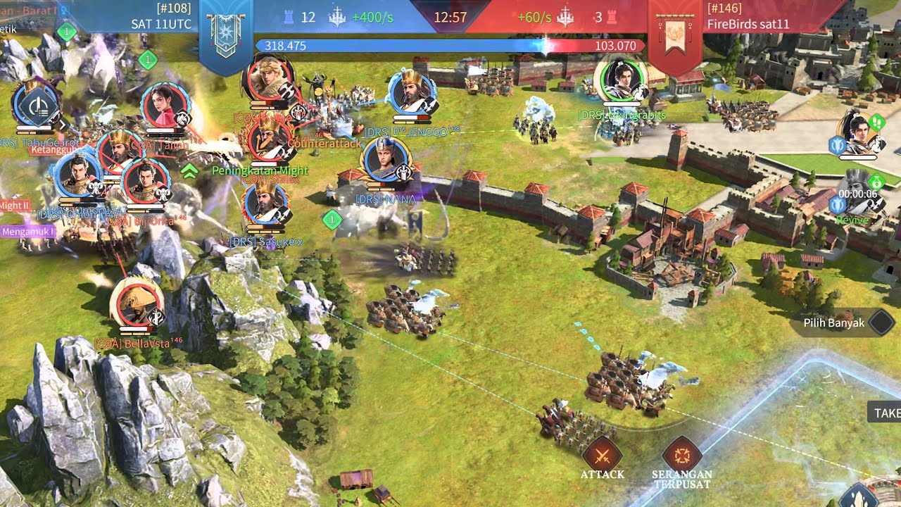 Wonder Contest S108 vs S146 - Age of Empires Mobile