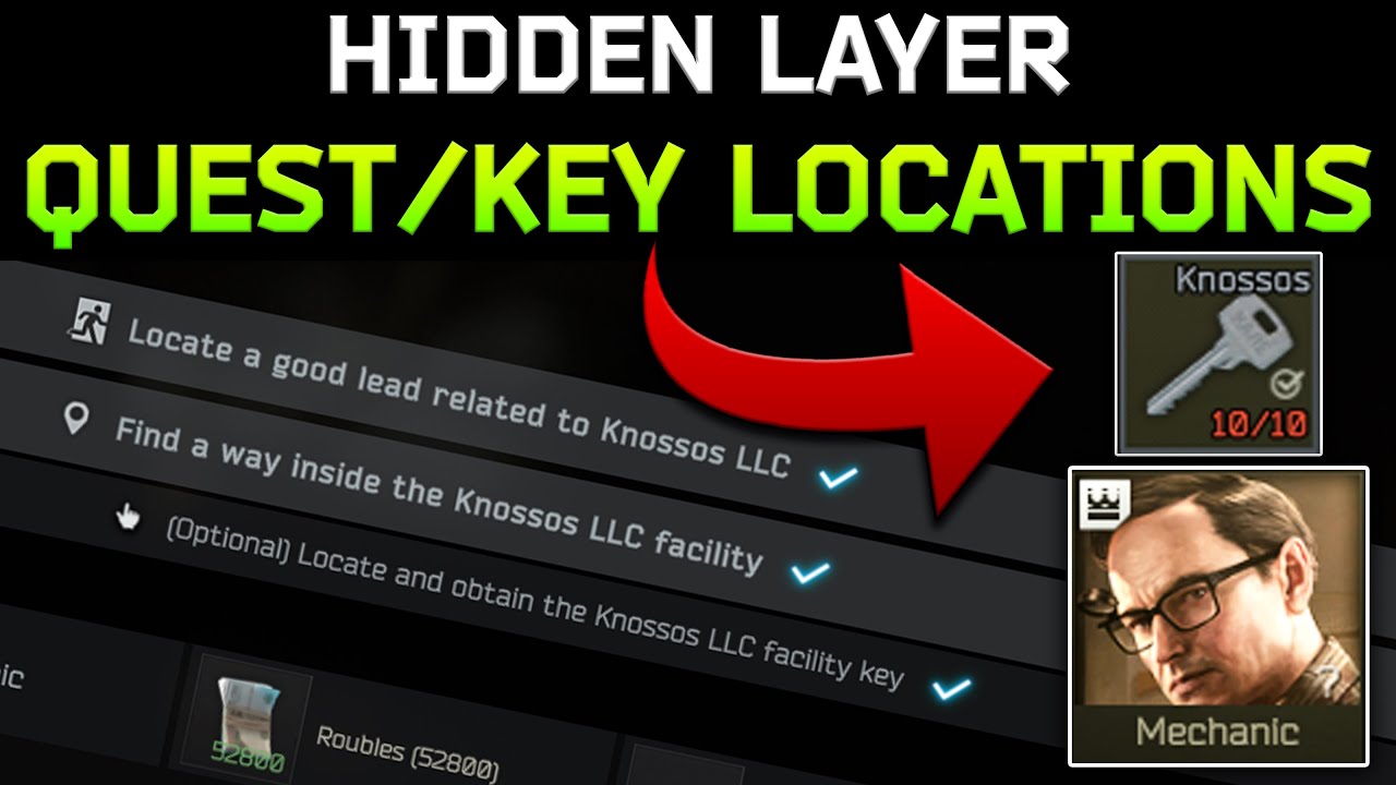 Hidden Layer **GUIDE** || Escape from Tarkov