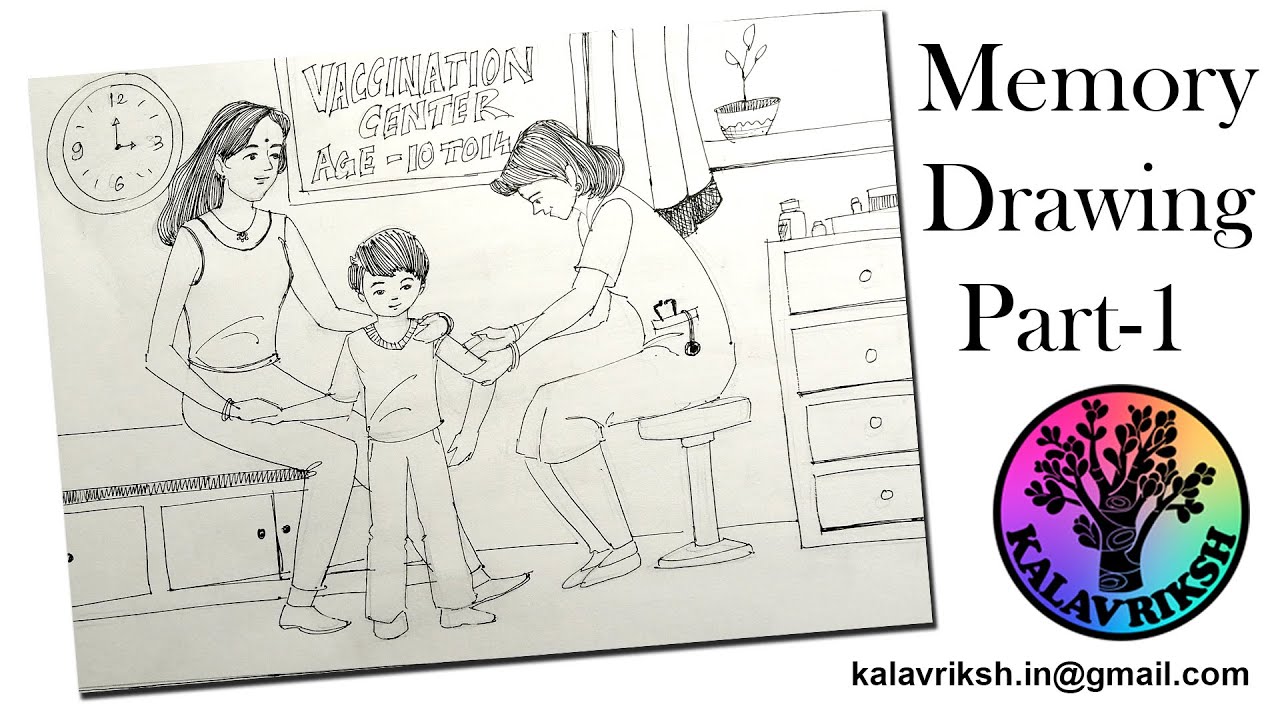 Memory Drawing Vaccination center
