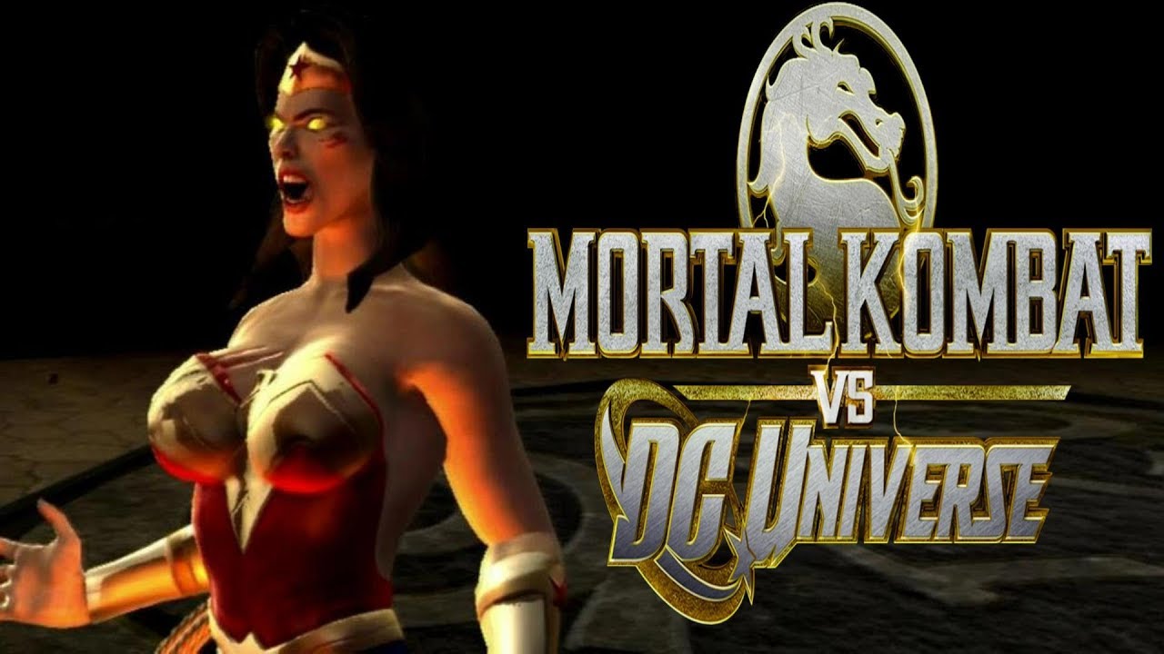 Mortal Kombat Vs DC Universe - Wonder Woman Playthrough - Very Hard (DC Universe)