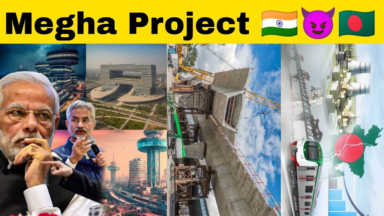 Megha Projects Of Bangladesh India | Mongla Port Rail Line Project | infrastructure projects