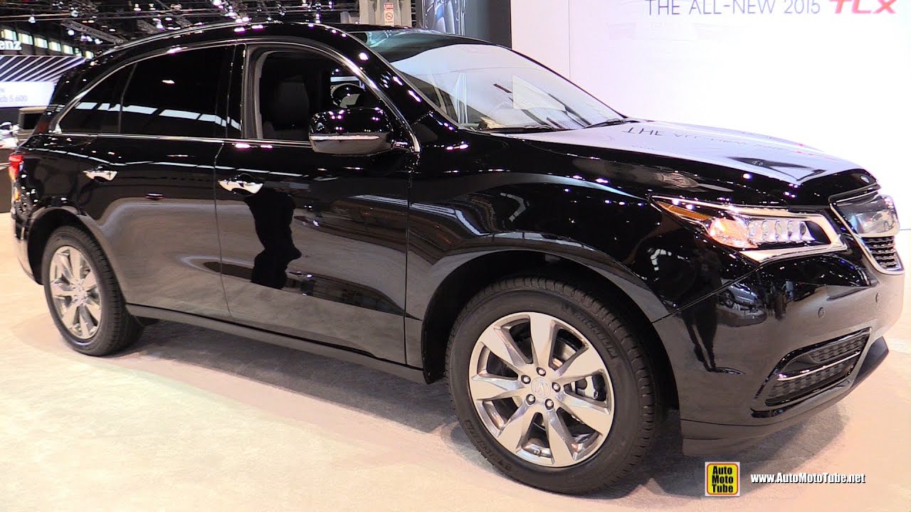 2016 Acura MDX SH-AWD Advance Entertainment - Exterior, Interior Walkaround - 2015 Chicago Auto Show