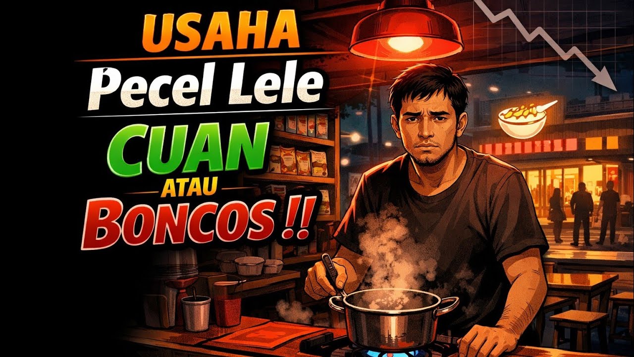 FAKTANYA !! Bisnis Pecel Lele Tenda Kenapa Omzet Banyak Tapi Tetap Tekor ??