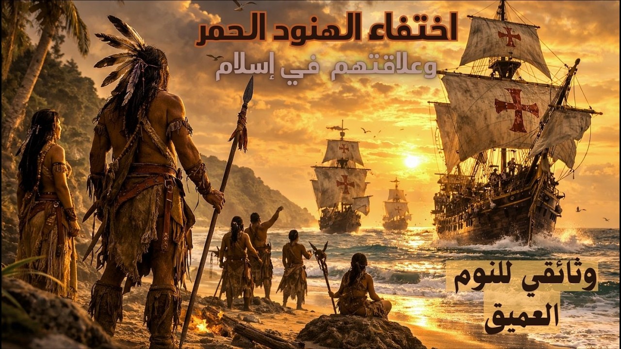 وثائقي للنوم العميق | اختفاء الهنود الحمر وعلاقتهم  في الاسلام