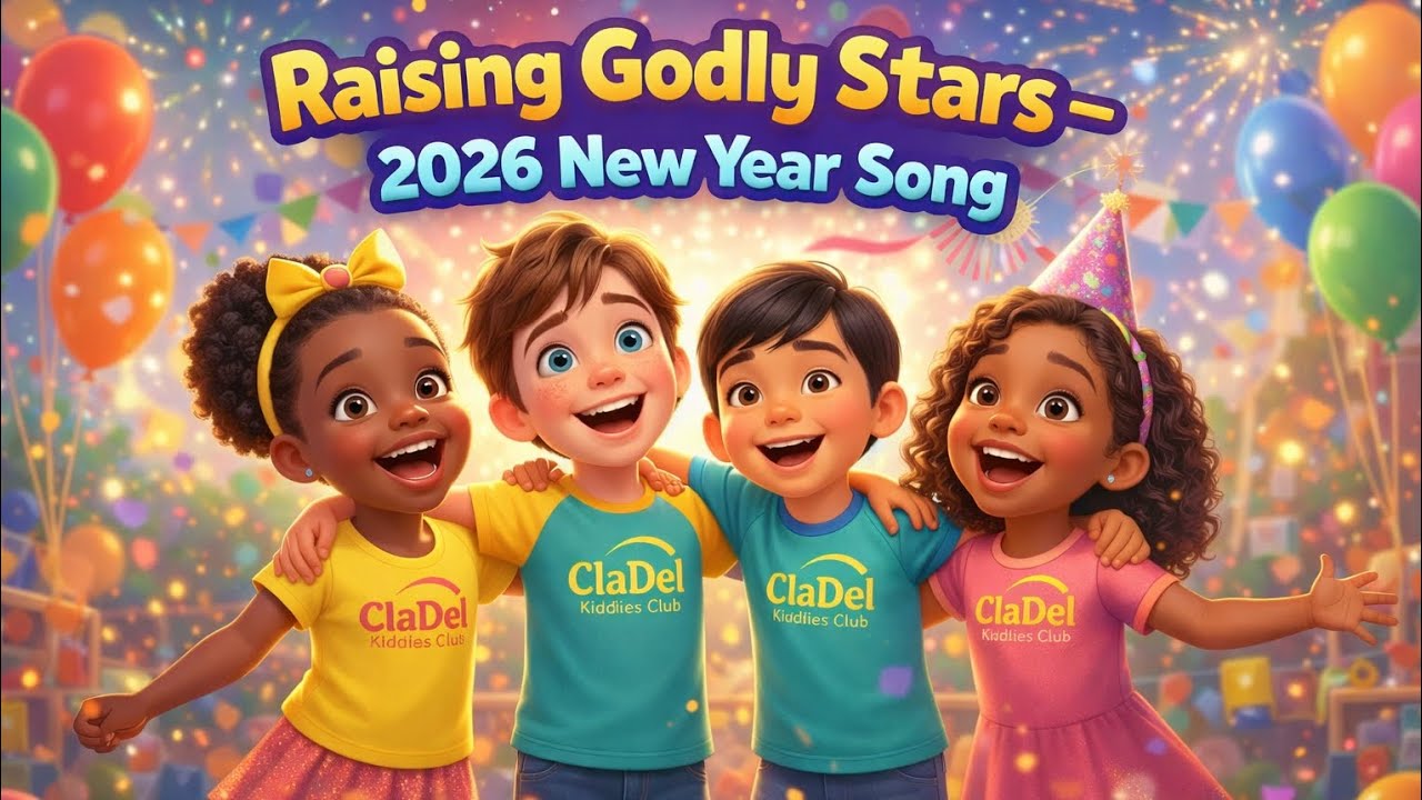 Raising Godly Stars – 2026 New Year Song for Children | Christian Kids Music