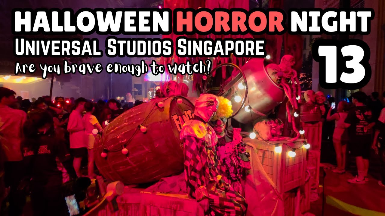 USS 2025 Halloween Horror Nights 13 🎃 | Самое страшное событие в Сингапуре! 🔥