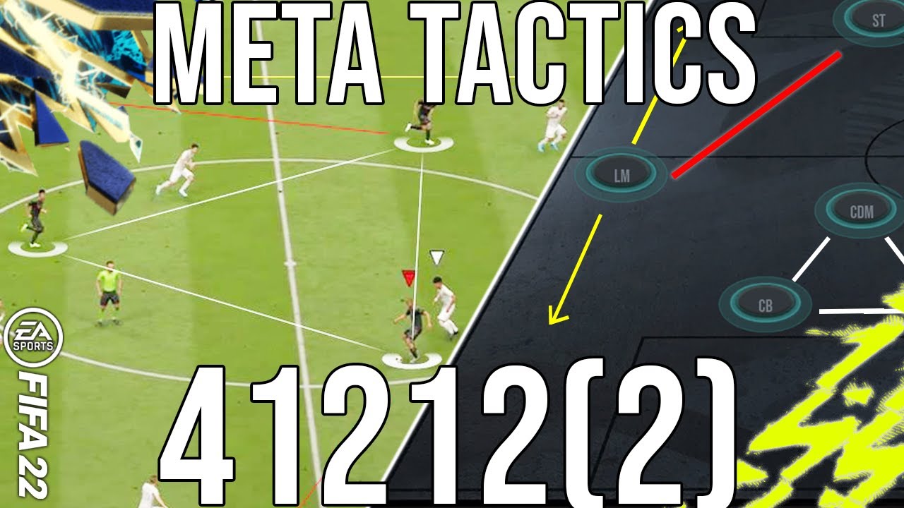 BEST META 41212(2) CUSTOM TACTICS & INSTRUCTIONS (POST PATCH) - FIFA 22