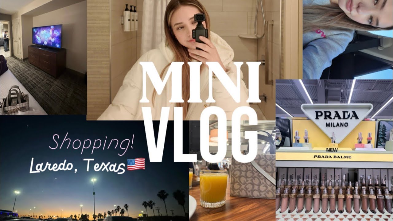 Mini vlog en Laredo Texas, de shopping y con mi family✨⭐️ ( 2 )